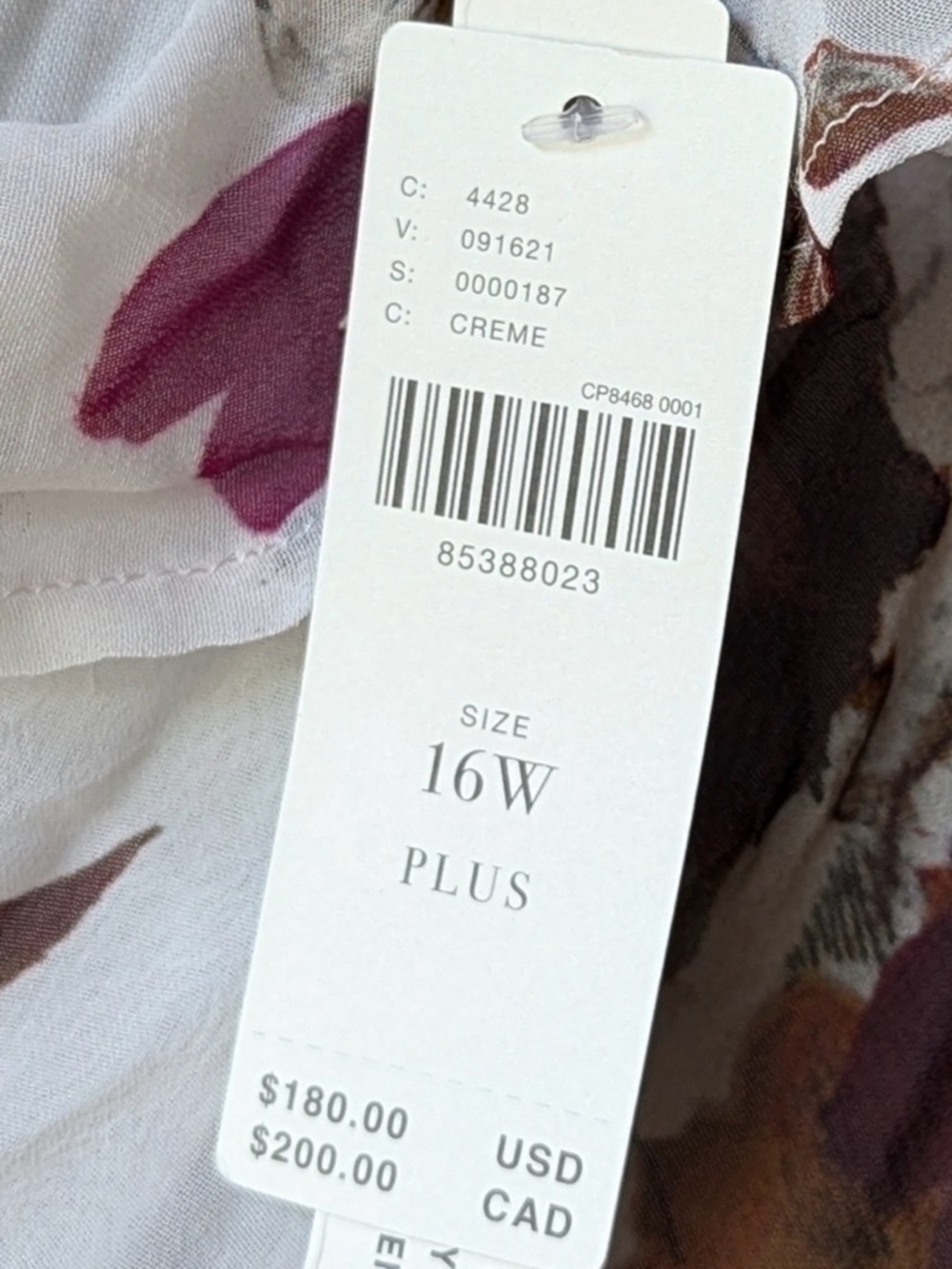 NWT Anthropologie V-Neck Floral Tiered Ruffle Prairie Dress 
(Sz 16 Plus) - Picture 15 of 15